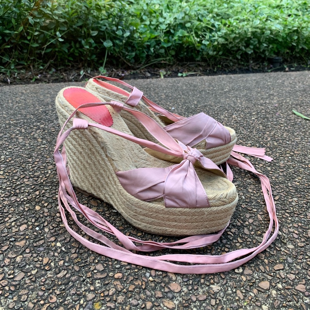 Christian Louboutin Espadrilles Platform Wedges